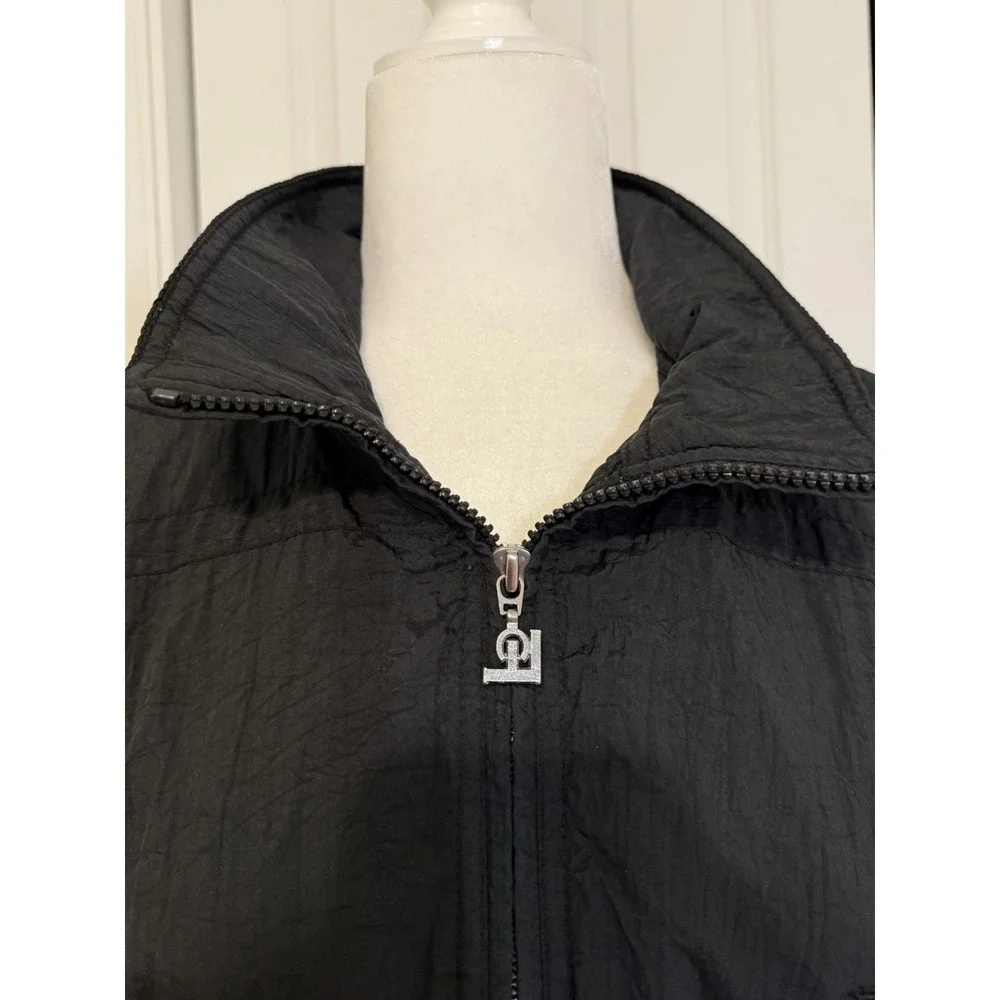 Vintage 80 s Cross Fusion Relaxed Gallery Sport Mosaic Full Zip Windbreaker Sz M